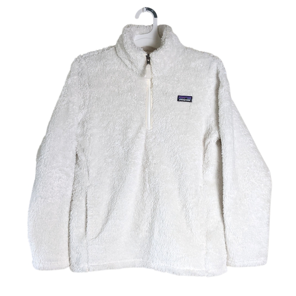 Patagonia Girls Los Gatos 1/4 Zip Fleece Jacket Size XL 14